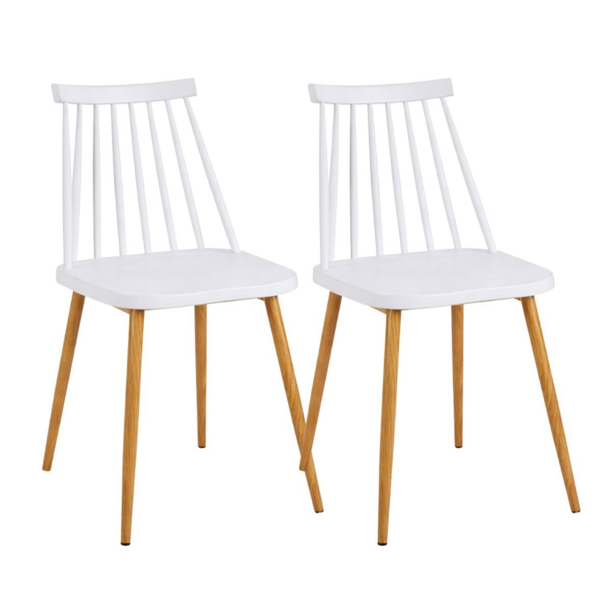 HABITA2 CHILE - Pack 2 Sillas de Comedor Resistentes Royal