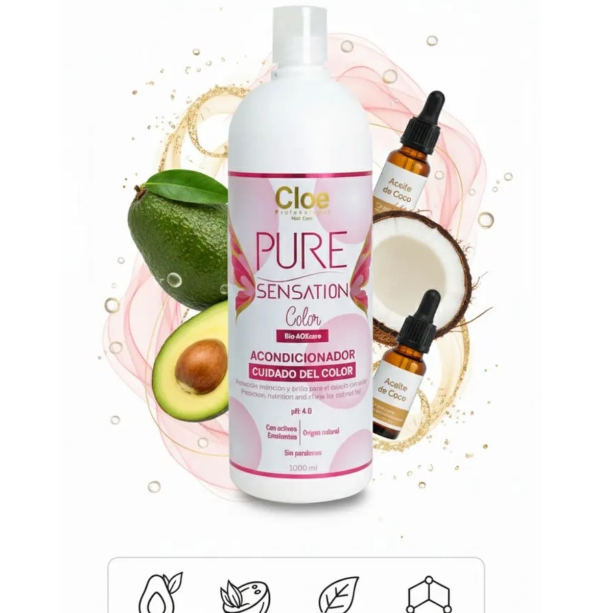 CLOE - Acondicionador Pure Sensation Color Cloe 1000ML