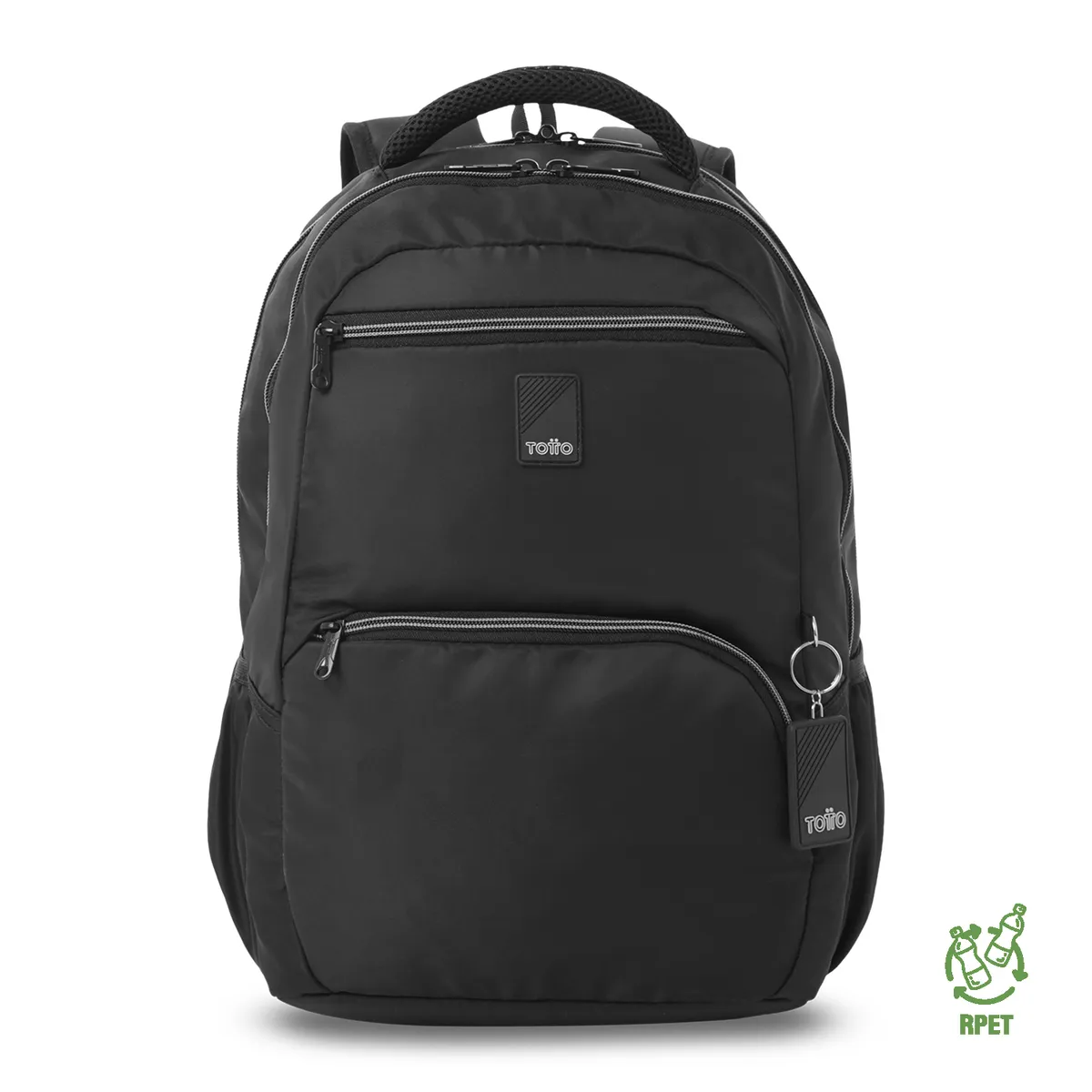 TOTTO - Mochila Universitario  Tracer 4 2.0 Porta PC 14 Negro