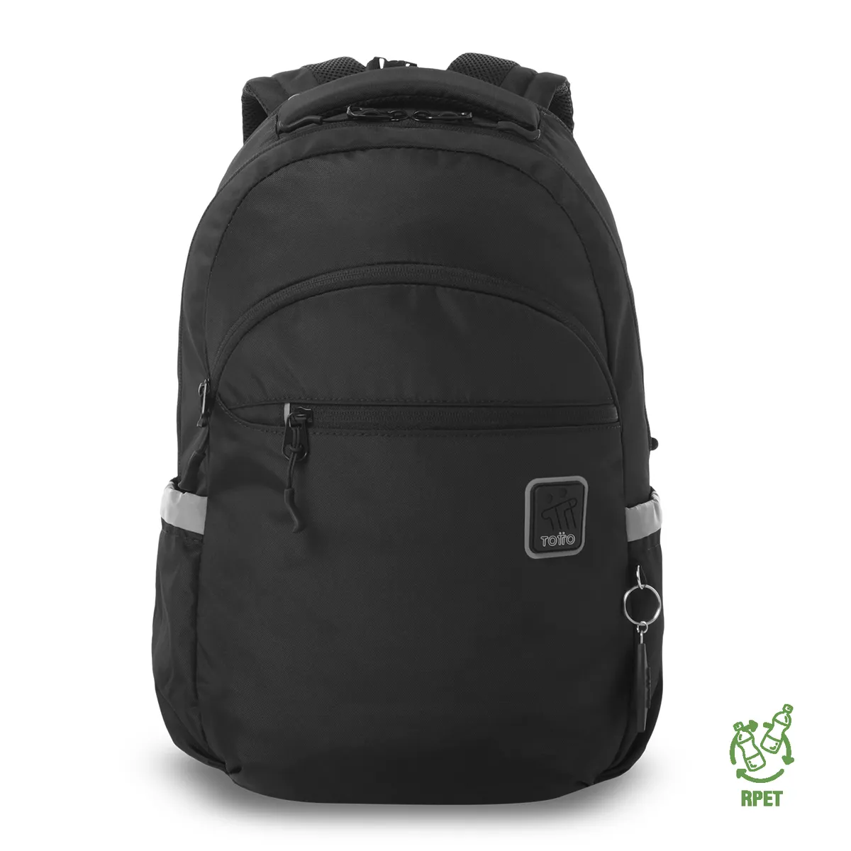 TOTTO - Mochila Universitario  Porta PC 15 Indo 2.0 Negro