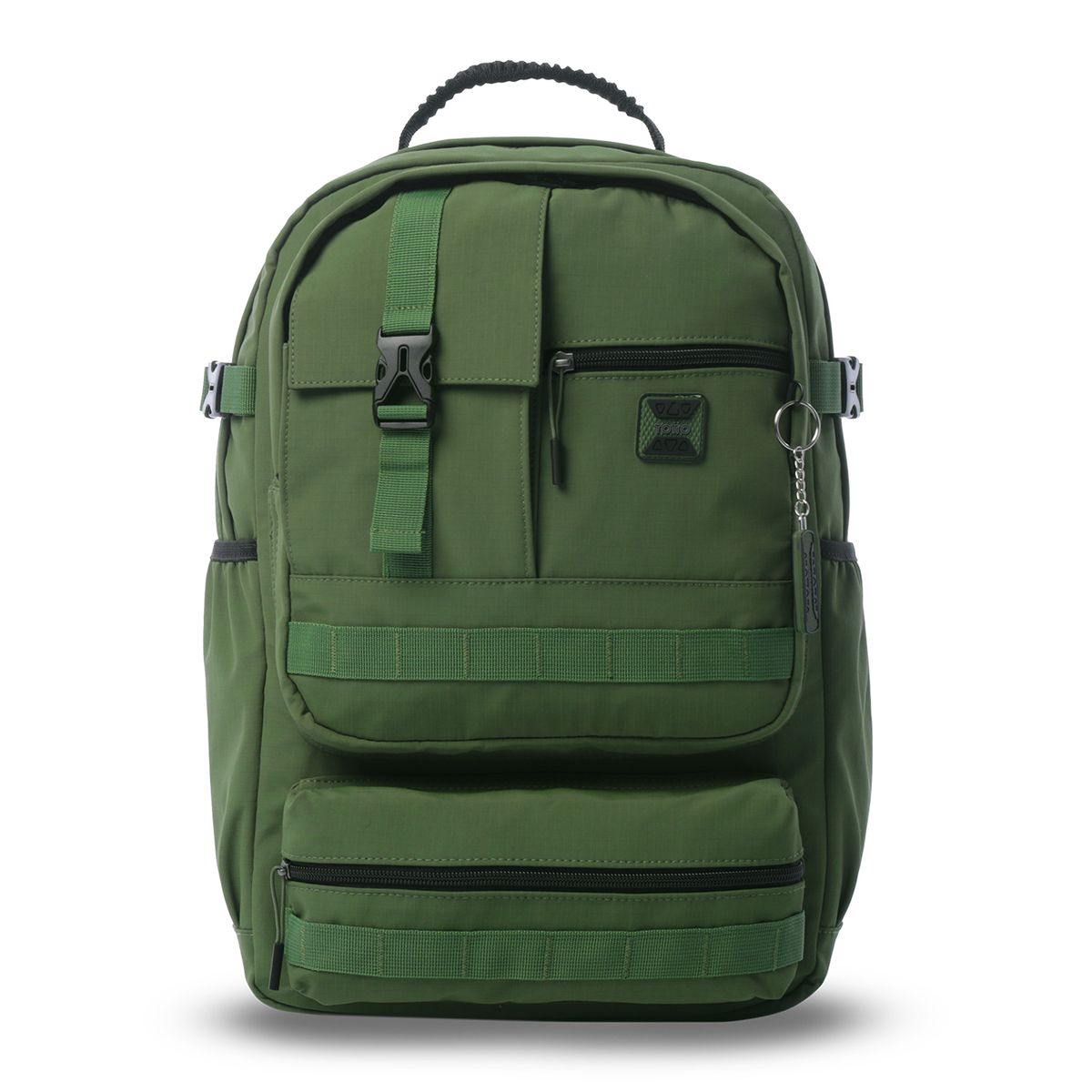 TOTTO - Mochila Universitario  Spa Porta PC 15.4 Verde