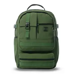 TOTTO - Mochila Universitario Spa Porta PC 15.4 Verde