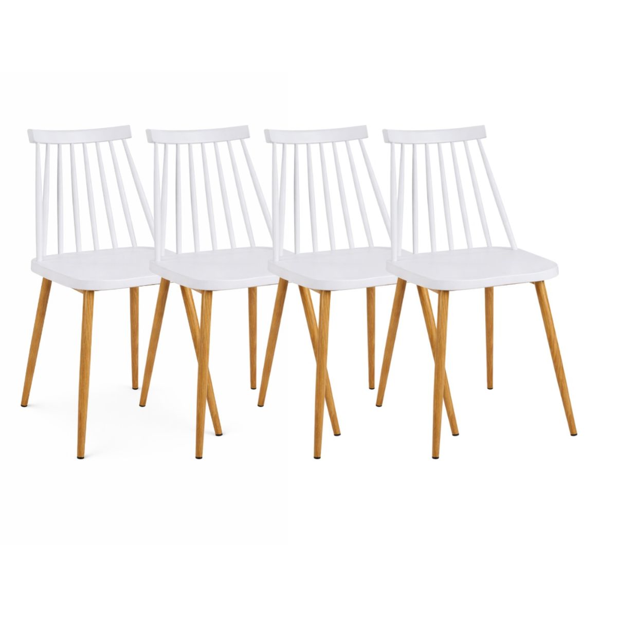 HABITA2 CHILE - Pack 4 Sillas de Comedor Resistentes Royal