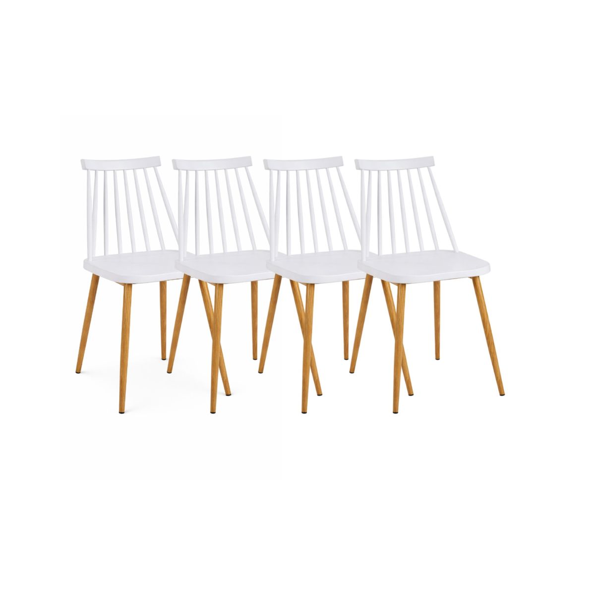 HABITA2 CHILE - Pack 4 Sillas de Comedor Resistentes Royal