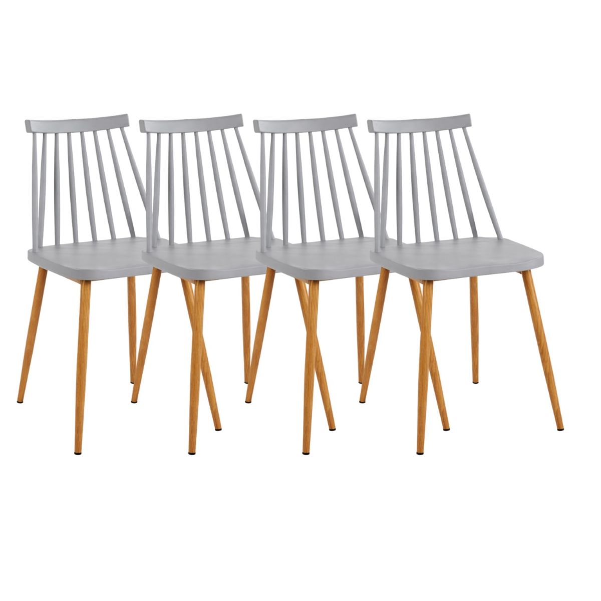 HABITA2 CHILE - Pack 4 Sillas de Comedor Resistentes Royal