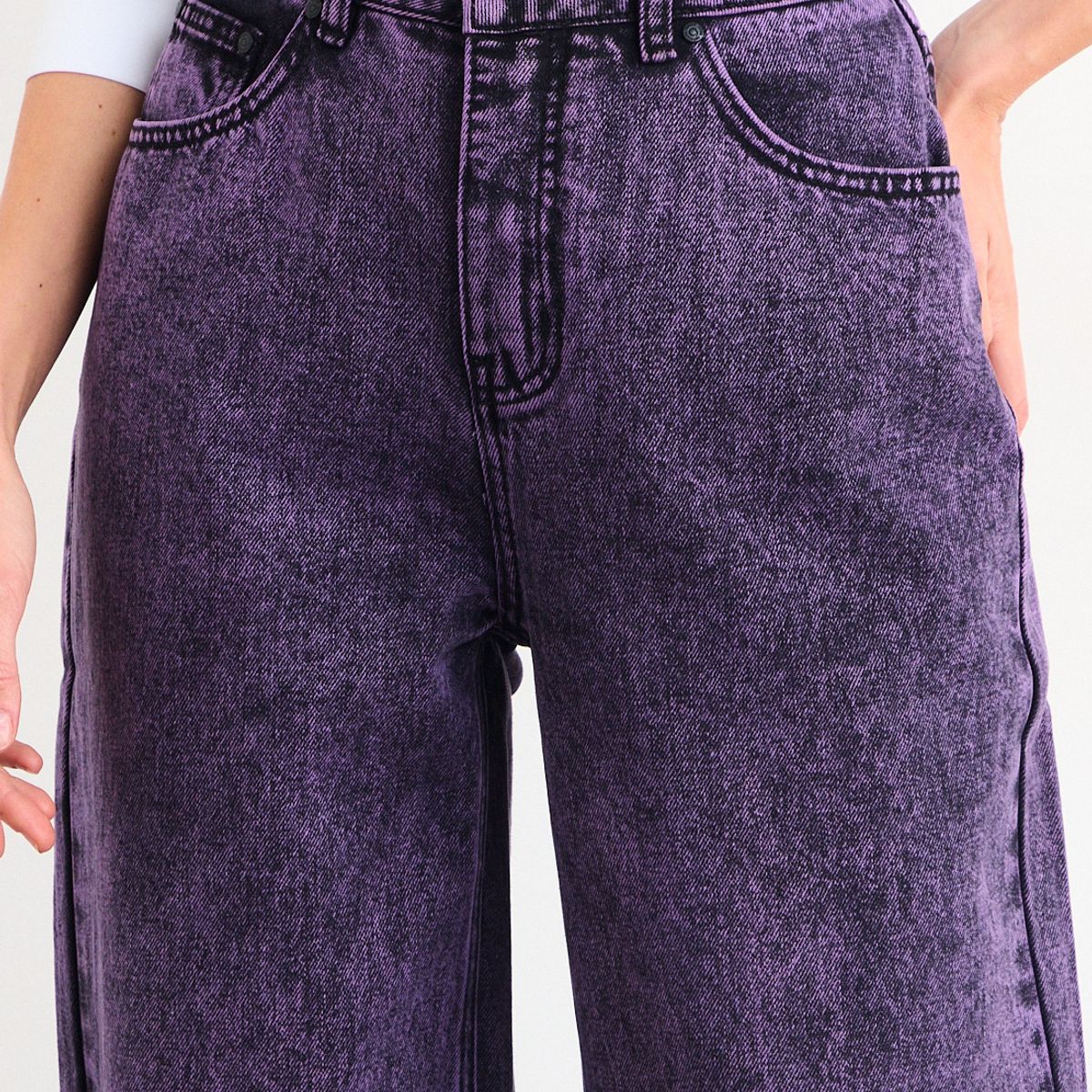 IO - Jeans Fantasia Mujer Morado Io