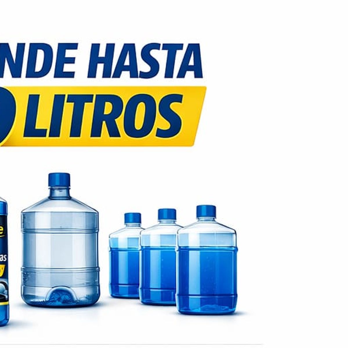 MOTORLIFE - Limpiaparabrisas Concentrado Motorlife 450 ml Alto Rendimiento Hasta 9 Litros