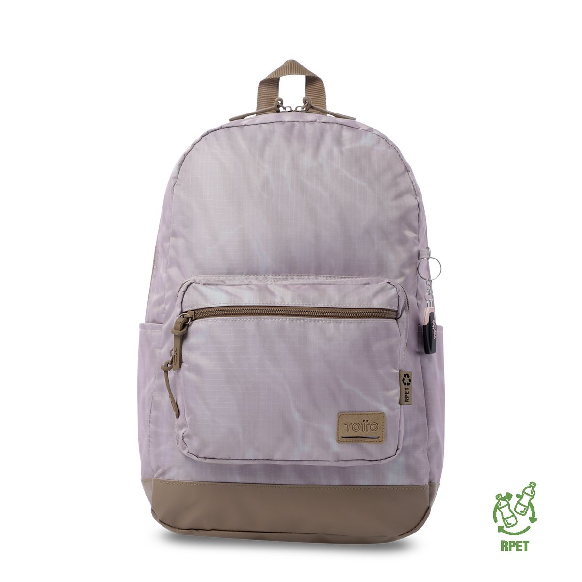 TOTTO - Mochila Universitario  Tocax Porta PC 14 Rosado