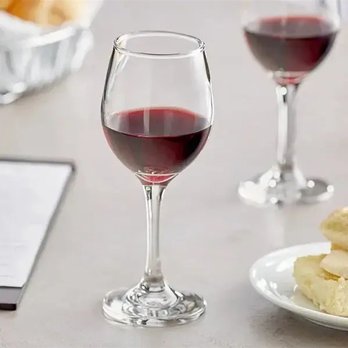 GENERICO - Juego De 6 Copas De Vino Tinto Blanco Cristalinas De 170 Ml