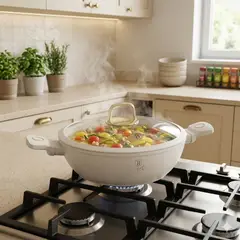 BERLINGER HAUS - OLLA CON TAPA 2 PZS 28 CM COLECCION SAHARA ANTIADHERENTE