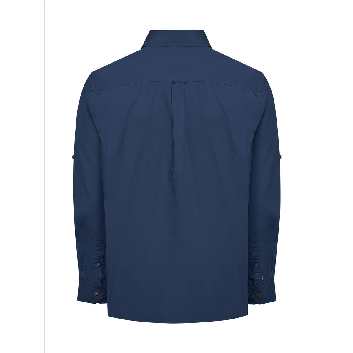 ROCKFORD - Camisa Algodón Orgánico Azul Hombre Galiton ROCKFORD