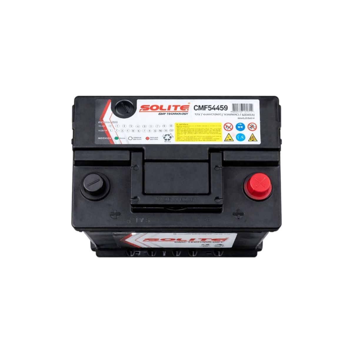 GENERICO - Bateria de Auto 44 Ah Solite Positivo Derecho 400 CCA CMF54459