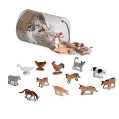 TERRA - Set animales de la granja - 60 piezas