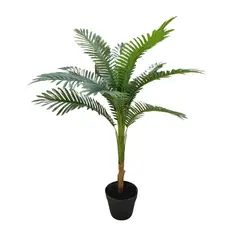 MOBII - Planta Artificial Palmera Areca Decorativa 100 cm