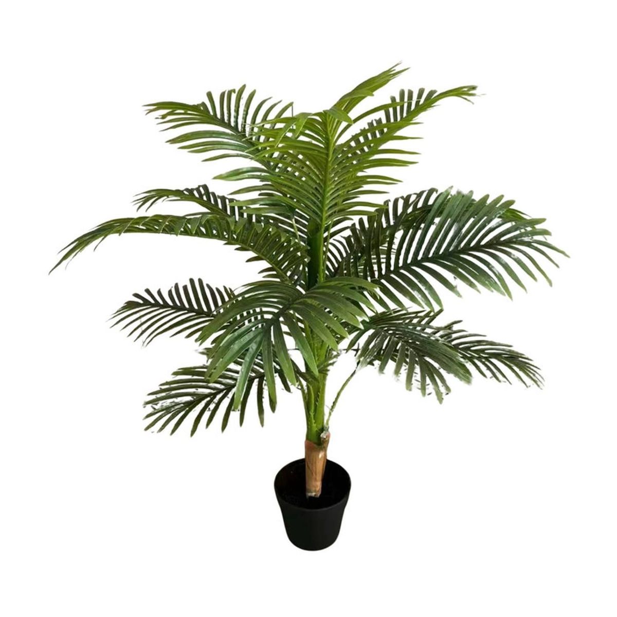 MOBII - Planta Artificial Palmera Areca Frondosa 100 cm