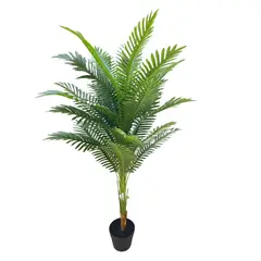 MOBII - Planta Artificial Palmera Areca Decorativa 120 cm