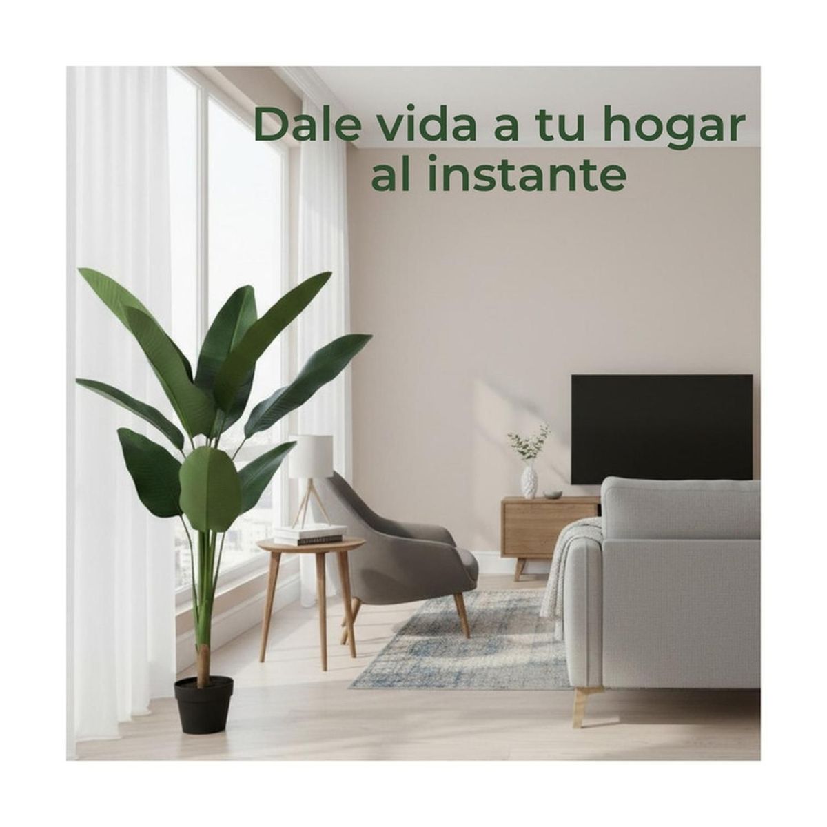 MOBII - Planta Artificial Ave Del Paraíso Strelitzia 145 Cm