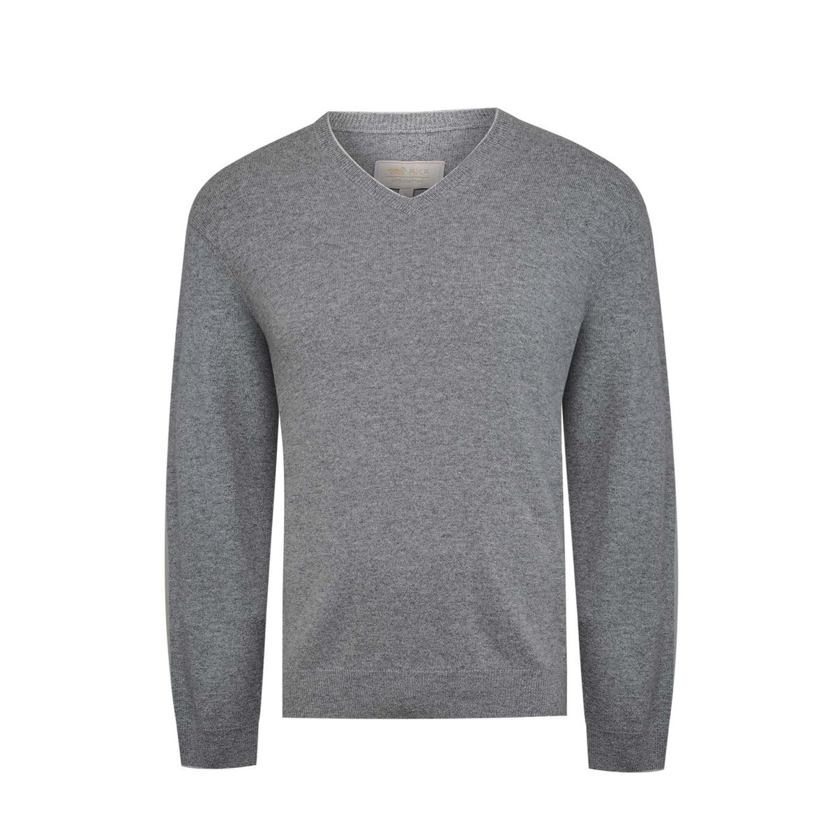 ROCKFORD - Sweater Cashemira Hombre Cash.V Gris ROCKFORD
