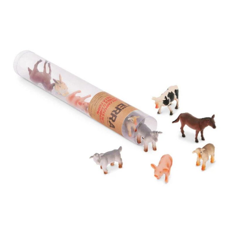 Set Animales De La Granja - 10 piezas