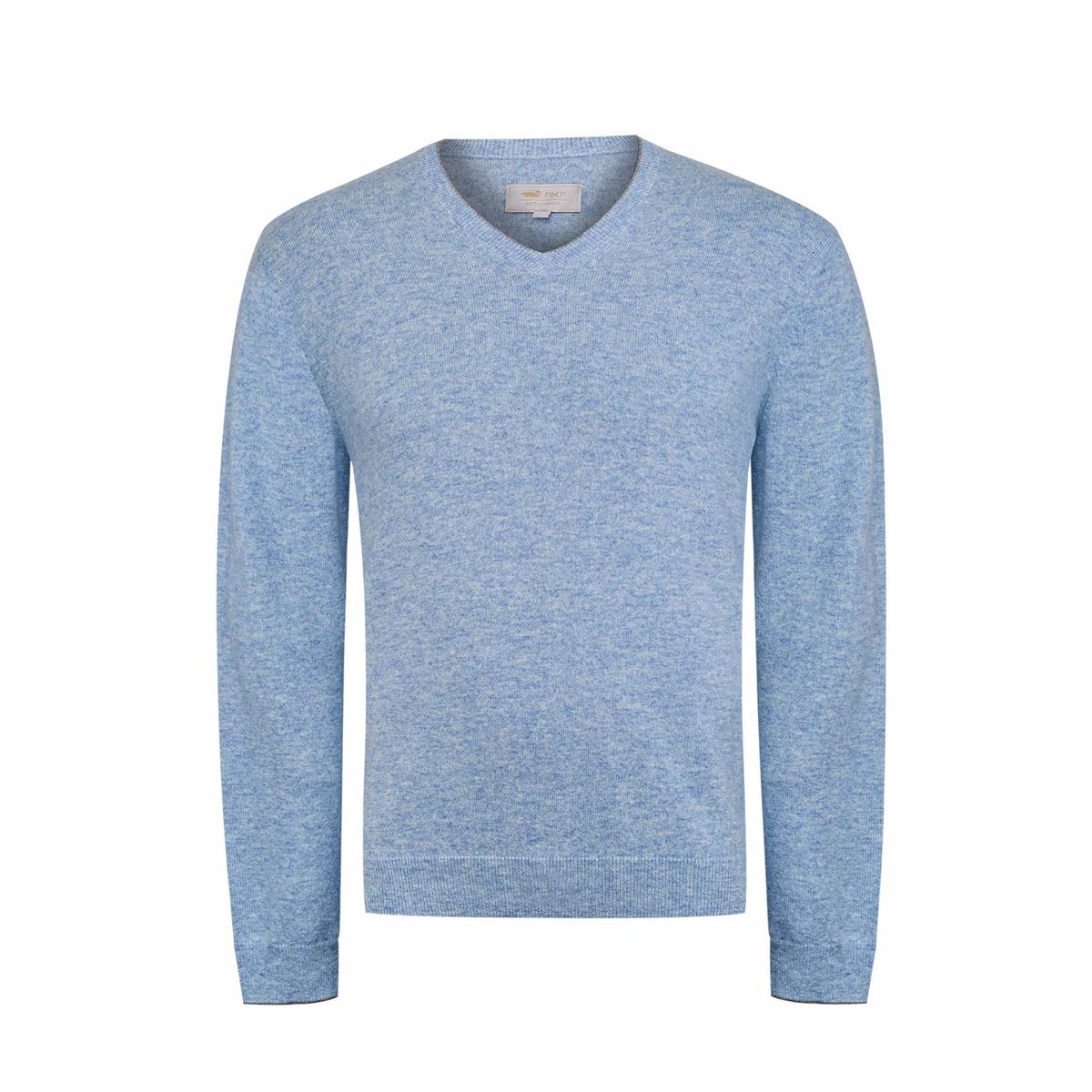 ROCKFORD - Sweater Cashemira Hombre Cash.V Celeste ROCKFORD