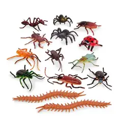 TERRA - Set Insectos del mundo 14 pcs