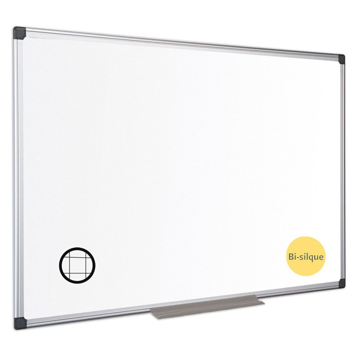 BI SILQUE - PIZARRA MELAMINA CUADRICULADA 240x120 BI-SILQUE