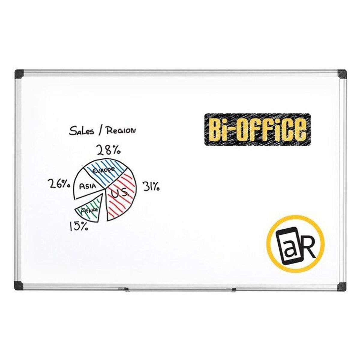 BI SILQUE - PIZARRA MELAMINA CUADRICULADA 240x120 BI-SILQUE