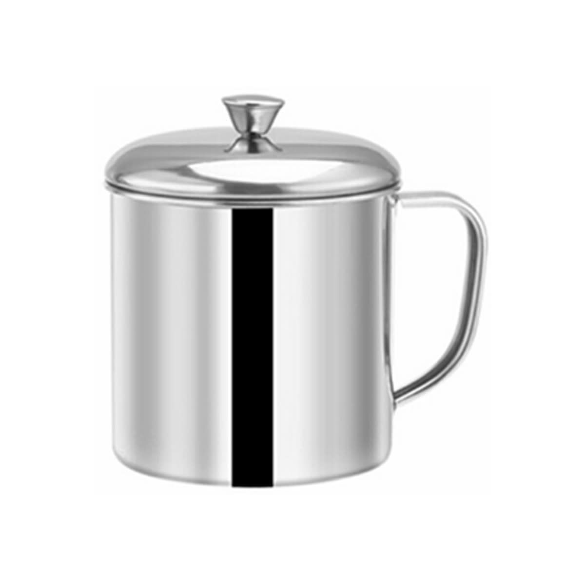 GENERICO - Jarra Metalica Con Tapa De Grado Alimenticio De 1500 Ml