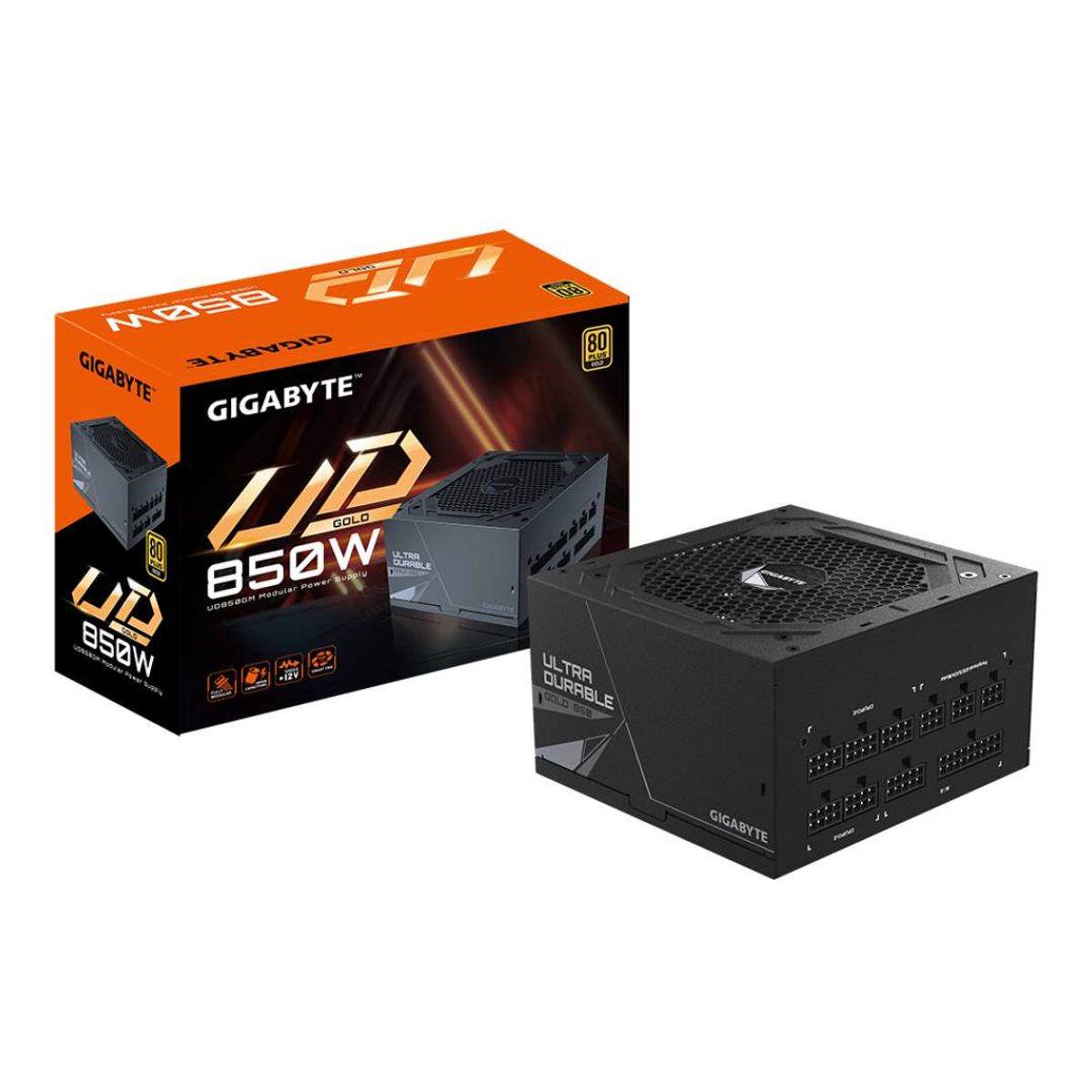 GIGABYTE - Fuente de Poder Gigabyte GP-UD850GM 850W 80PLUS Gold Modular
