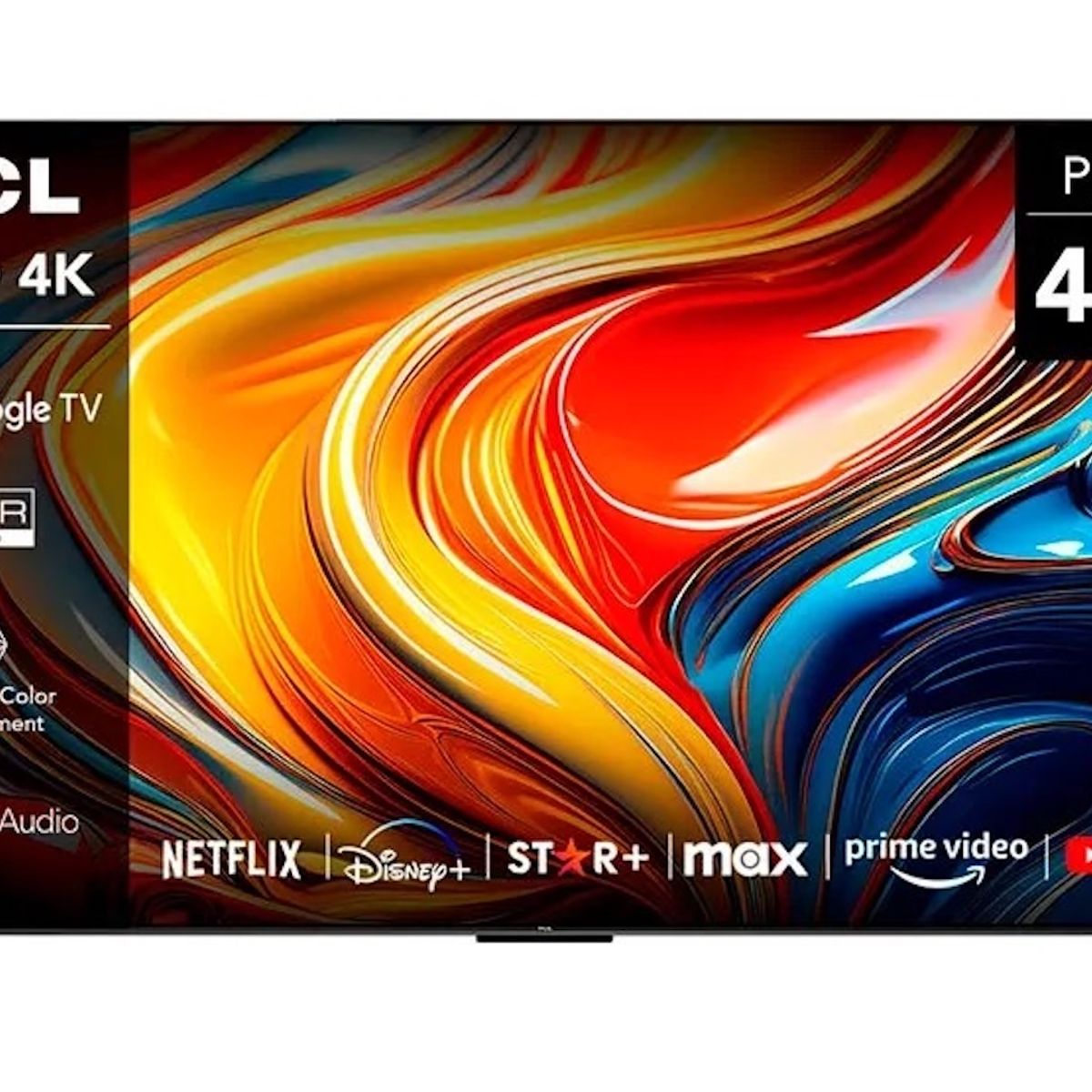 TCL - Smart TV TCL 43P635 43” 4K UHD Google TV HDR10