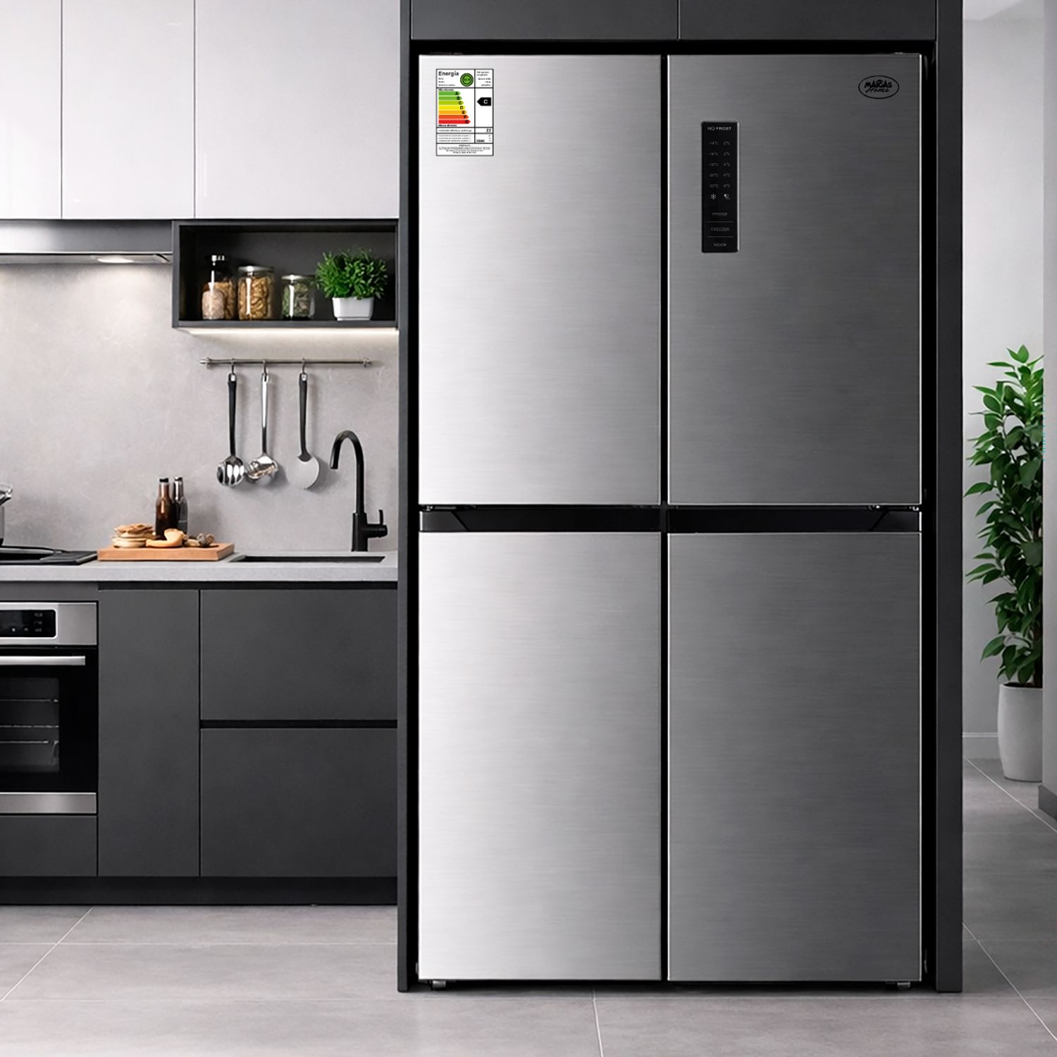 Refrigerador Side by Side 4 Puertas 362 LT No Frost FF4-48