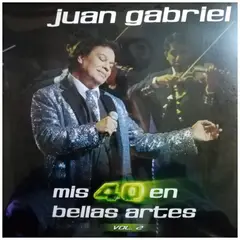 HITWAY MUSIC - JUAN GABRIEL - MIS 40 EN BELLAS ARTES V.2 2LP - VINILO