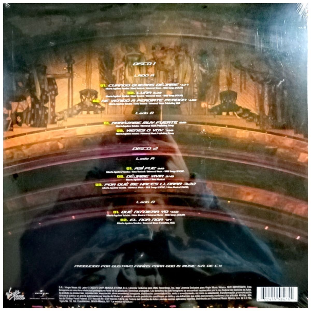 HITWAY MUSIC - JUAN GABRIEL - MIS 40 EN BELLAS ARTES V.2 2LP - VINILO