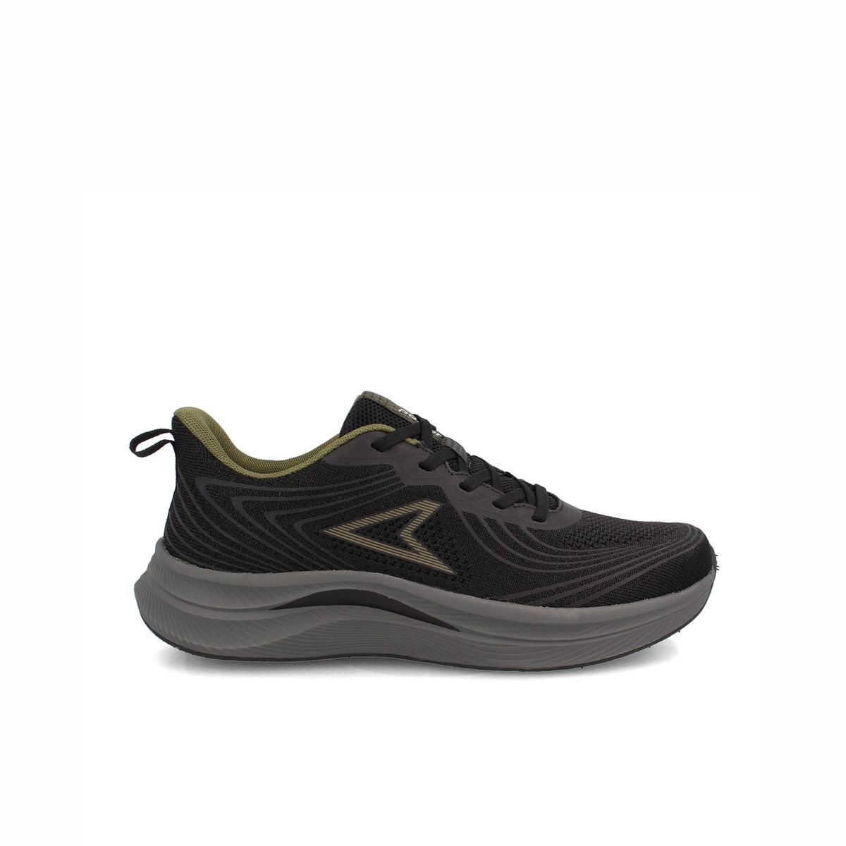 POWER - Zapatilla Deportiva Hombre Power Guida Touki Running Negro