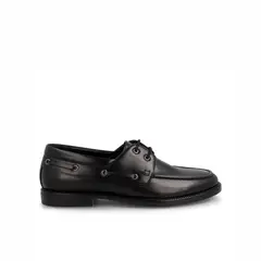 BATA - Mocasín Hombre Madrid Cordones Negro