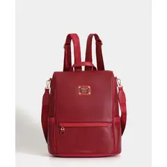 JUANITA JO - Mochila Grande Antirrobo Belen Roja