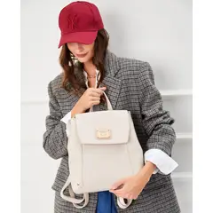 JUANITA JO - Mochila Olivia Nude Mediana