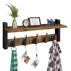 GENERICO - Estante De Pared Flotante Madera Minimalista De Madera BELUG