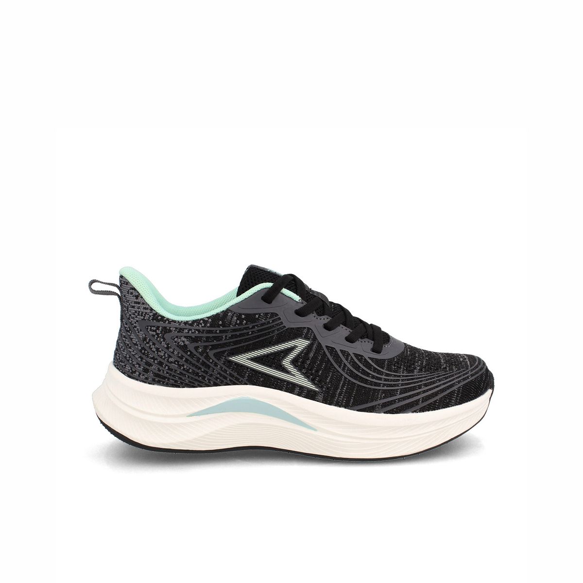 POWER - Zapatilla Deportiva Mujer Power Guida Tuoki Running Negro