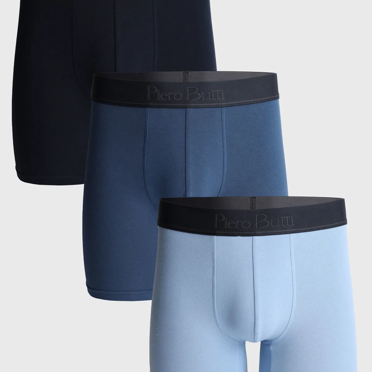 PIERO BUTTI - Boxer 3 Unidades Liso Multicolor Piero Butti PIERO BUTTI