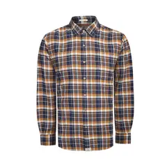ROCKFORD - Camisa Algodón Orgánico Azul Hombre Padua