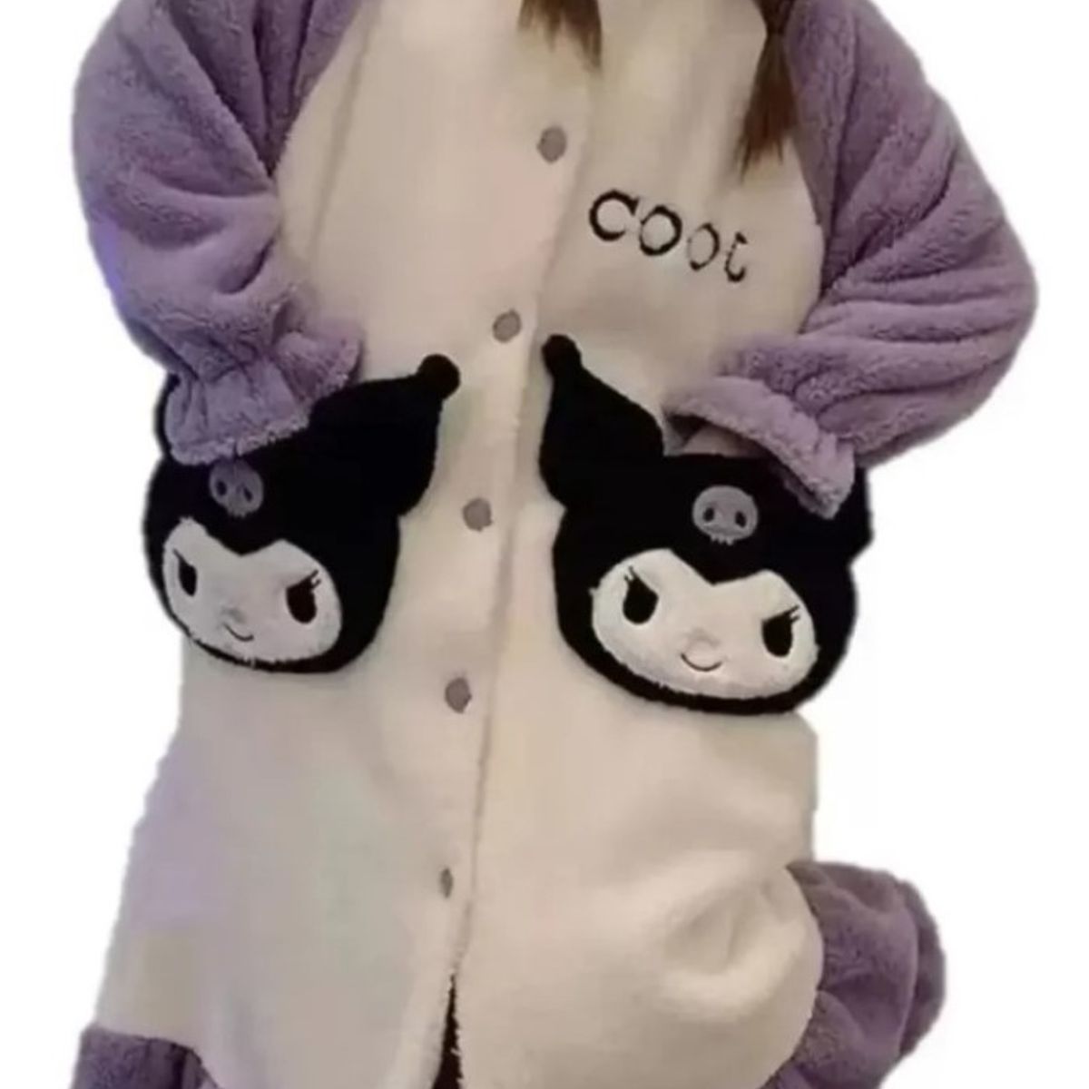 GENERICO - Bata Pijama Camisón De Polar Para Dormir Estándar