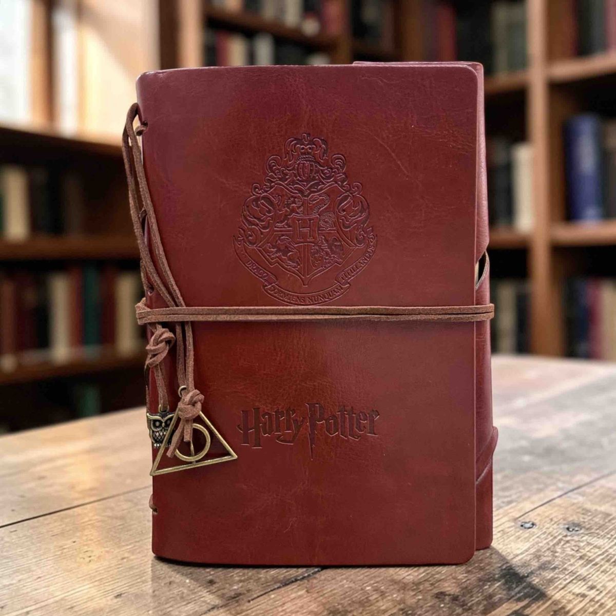 GENERICO - Libreta agenda  planner Delux Harry Potter Broche Snitch