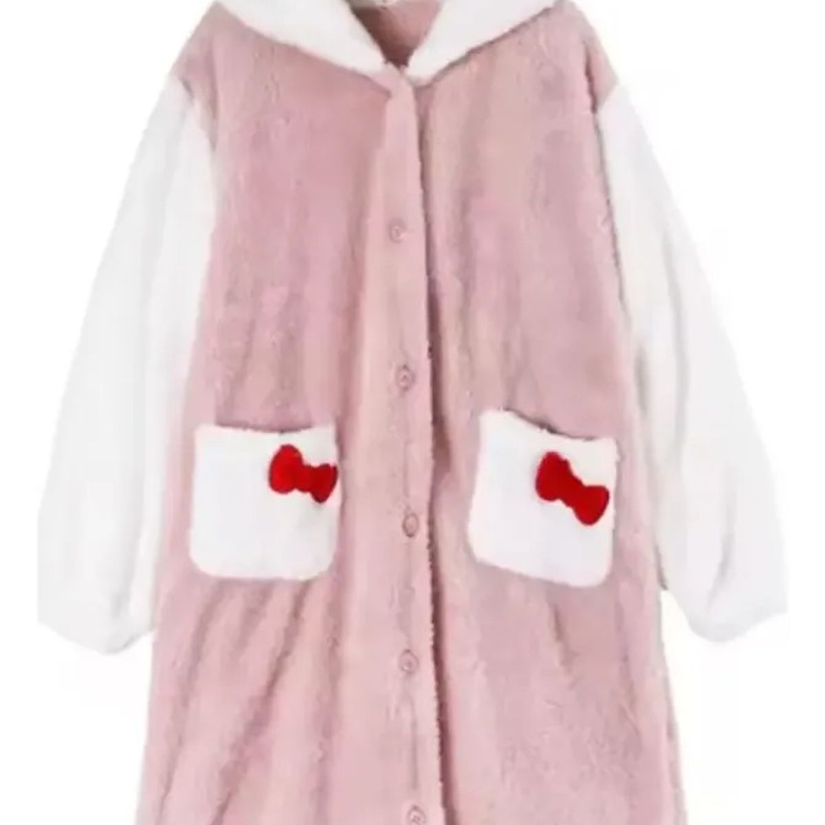 GENERICO - Bata Pijama Camisón De Polar Para Dormir Estándar
