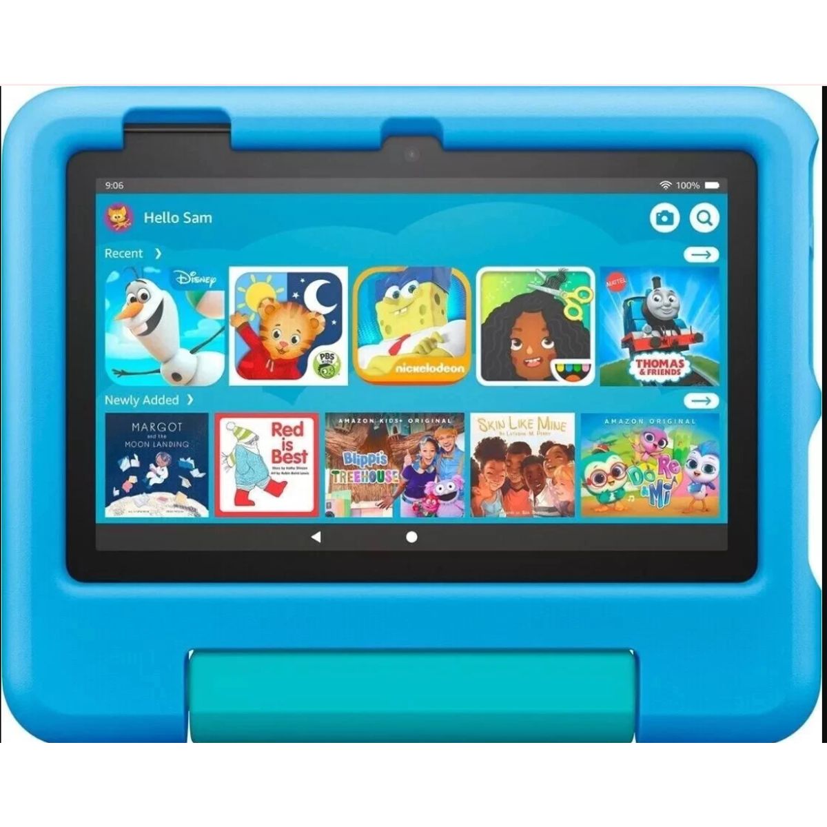 AMAZON - Amazon Fire 7 Kids – Tablet de 7" (2023) de 16 GB con Amazon Kids – Azul