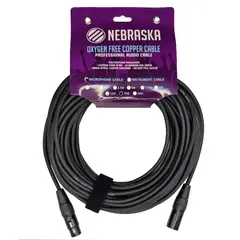 GENERICO - Cable De Microfono de 15 Metros Nebraska MXF 15