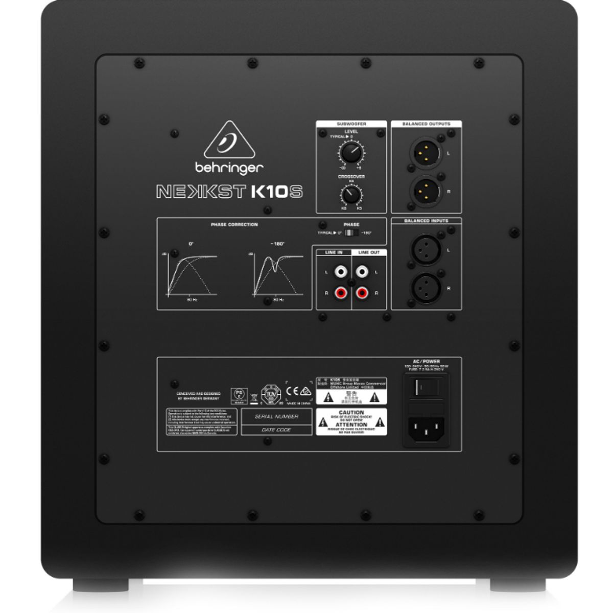 BEHRINGER - Sub Bajo Estudio Behringer K 10S