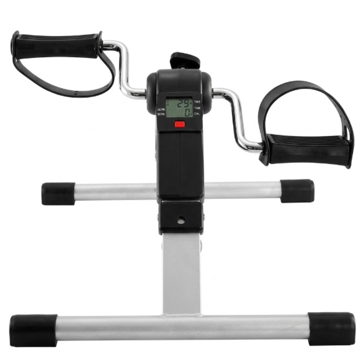 IRM - Pedalera Mini Bicicleta Plegable LCD 150kg Rehabilitacion Ejercicio Casa Oficina Piernas Brazos
