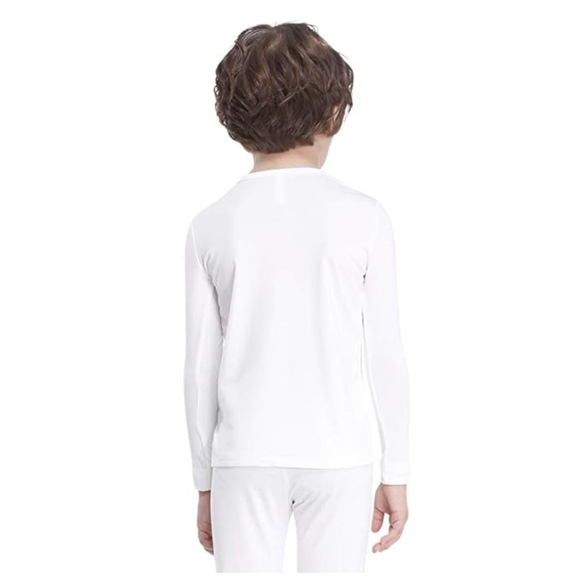 GARSIL - Pack 3 Poleras De Algodon Para Niños Niñas - Camiseta Primera Capa De Manga Larga