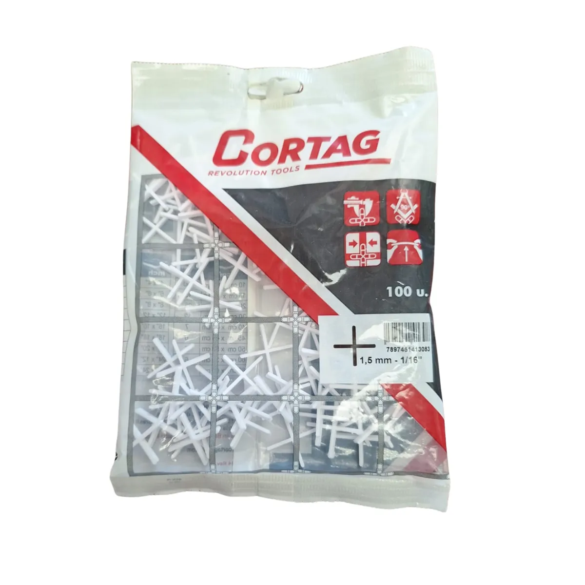 CORTAG - ESPACIADOR JUNTAPISO 1,50MM